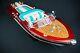 Riva Aquarama 21 Handmade Wood Model Boat L53cm Italian Speed Boat Scale 116