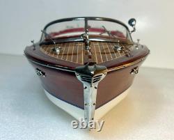Riva Aquarama 21 Wooden Model Boat Classic Italian Runabout Display with Details