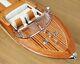 Riva Aquarama 21'' Wooden Model Speed Boat Christmas Gift Top Table Decor