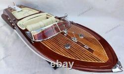 Riva Aquarama 34 High Quality Italian Model Boat L80 Beautiful Home Decor