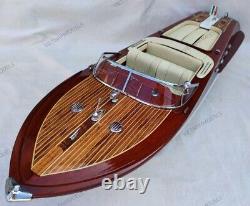 Riva Aquarama 34 High Quality Italian Model Boat L80 Beautiful Home Decor