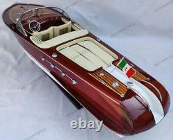 Riva Aquarama 34 High Quality Italian Model Boat L80 Beautiful Home Decor