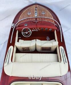 Riva Aquarama 34 High Quality Italian Model Boat L80 Beautiful Home Decor