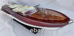 Riva Aquarama 34 High Quality Italian Model Boat L80 Beautiful Home Decor