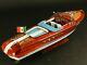 Riva Aquarama 34 Wood Model Boat L 87 Cm Handmade Italian Speed Boat Handcraft
