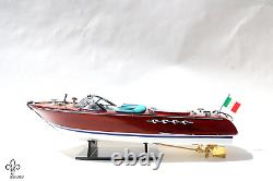 Riva Aquarama 40cm/15.74 Model Boat Italian Speed Boat Wood Ship Free Shipping