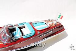 Riva Aquarama 40cm/15.74 Model Boat Italian Speed Boat Wood Ship Free Shipping