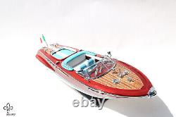 Riva Aquarama 40cm/15.74 Model Boat Italian Speed Boat Wood Ship Free Shipping