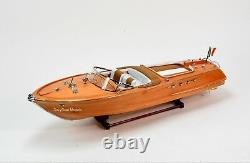 Riva Aquarama Exclusive Edition 34 Handcrafted Wooden Classic Boat Model