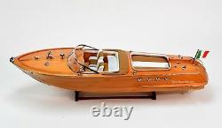 Riva Aquarama Exclusive Edition 34 Handcrafted Wooden Classic Boat Model