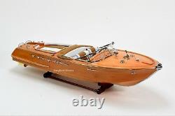 Riva Aquarama Exclusive Edition 34 Handcrafted Wooden Classic Boat Model