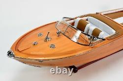 Riva Aquarama Exclusive Edition 34 Handcrafted Wooden Classic Boat Model