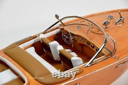 Riva Aquarama Exclusive Edition 34 Handcrafted Wooden Classic Boat Model