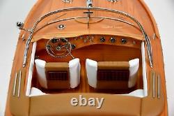 Riva Aquarama Exclusive Edition 34 Handcrafted Wooden Classic Boat Model