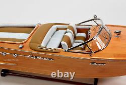 Riva Aquarama Exclusive Edition 34 Handcrafted Wooden Classic Boat Model