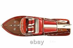 Riva Aquarama Exclusive Edition Speed Boat 35 RC Motor Model Ship Assembled