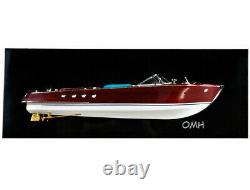 Riva Aquarama Half Hull Model 31.5 Wooden Italian Power Speed Boat New