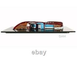 Riva Aquarama Half Hull Model 31.5 Wooden Italian Power Speed Boat New