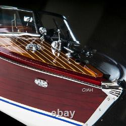 Riva Aquarama Half Hull Model 31.5 Wooden Italian Power Speed Boat New