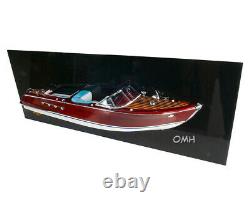 Riva Aquarama Half Hull Model 31.5 Wooden Italian Power Speed Boat New