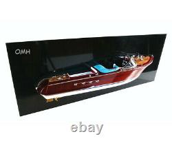 Riva Aquarama Half Hull Model 31.5 Wooden Italian Power Speed Boat New