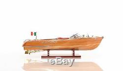 Riva Aquarama Speed Boat 27 Wood Model Assembled