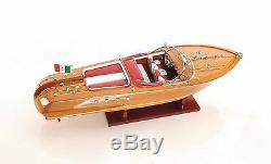 Riva Aquarama Speed Boat 27 Wood Model Assembled