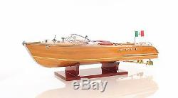 Riva Aquarama Speed Boat 27 Wood Model Assembled