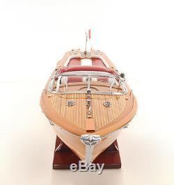 Riva Aquarama Speed Boat 27 Wood Model Assembled