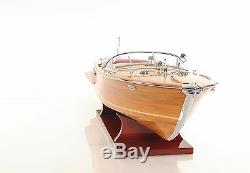 Riva Aquarama Speed Boat 27 Wood Model Assembled