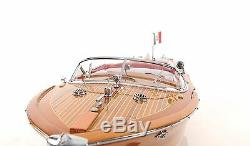 Riva Aquarama Speed Boat 27 Wood Model Assembled