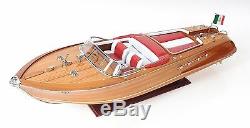 Riva Aquarama Speed Boat 35 Exclusive Edition Wood Model Ship Assembled