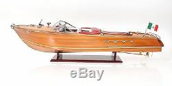 Riva Aquarama Speed Boat 35 Exclusive Edition Wood Model Ship Assembled