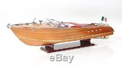 Riva Aquarama Speed Boat 35 Exclusive Edition Wood Model Ship Assembled