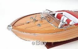 Riva Aquarama Speed Boat 35 Exclusive Edition Wood Model Ship Assembled