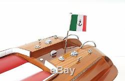 Riva Aquarama Speed Boat 35 Exclusive Edition Wood Model Ship Assembled