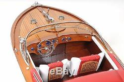 Riva Aquarama Speed Boat 35 Exclusive Edition Wood Model Ship Assembled