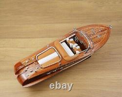 Riva Aquarama Speed Boat Scale 116 Wooden Model Ship Father's Day Gift