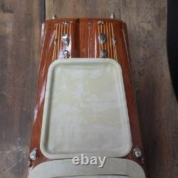 Riva Aquarama wood Model Italian Speed Boat 2 ft Wooden