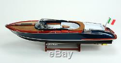 Riva Aquariva Classic Boat Model 28 Wooden Handmade Boat Model