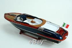 Riva Aquariva Classic Boat Model 28 Wooden Handmade Boat Model