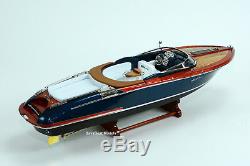 Riva Aquariva Classic Boat Model 28 Wooden Handmade Boat Model