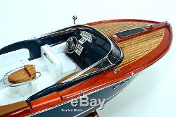 Riva Aquariva Classic Boat Model 28 Wooden Handmade Boat Model