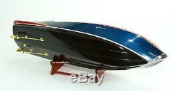 Riva Aquariva Classic Boat Model 28 Wooden Handmade Boat Model