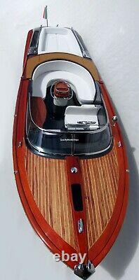 Riva Aquariva Wooden Model Boat