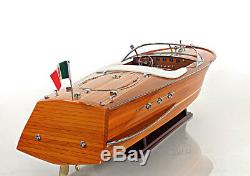 Riva Ariston Exclusive Edition Speed Boat 35 Wood Model Ship Assembled