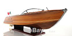 Riva Ariston Exclusive Edition Speed Boat 35 Wood Model Ship Assembled