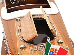 Riva Ariston Exclusive Edition Speed Boat 35 Wood Model Ship Assembled