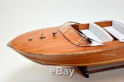 Riva Ariston Handmade Wooden Classic Boat Model 48 RC Ready