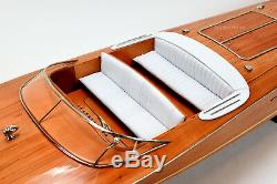 Riva Ariston Handmade Wooden Classic Boat Model 48 RC Ready